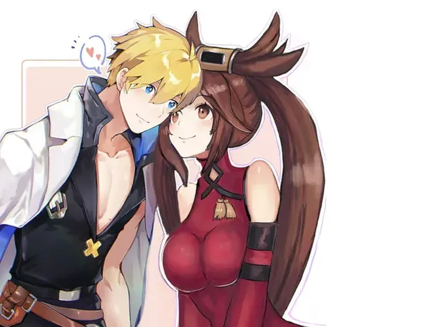 schuldig gear streven anime spel paar ky kiske en kuradoberi jam download