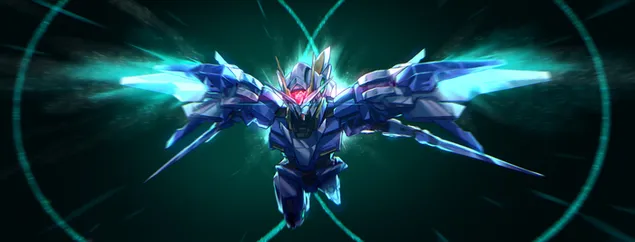 Gundam 00-Raiser 6K wallpaper