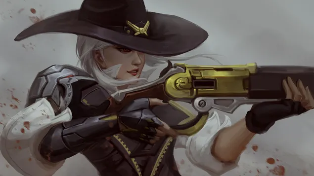 Gunslinger 'Ashe' : Overwatch (Video Game) 4K wallpaper
