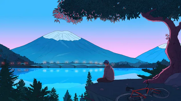 Guy Alone 4K wallpaper