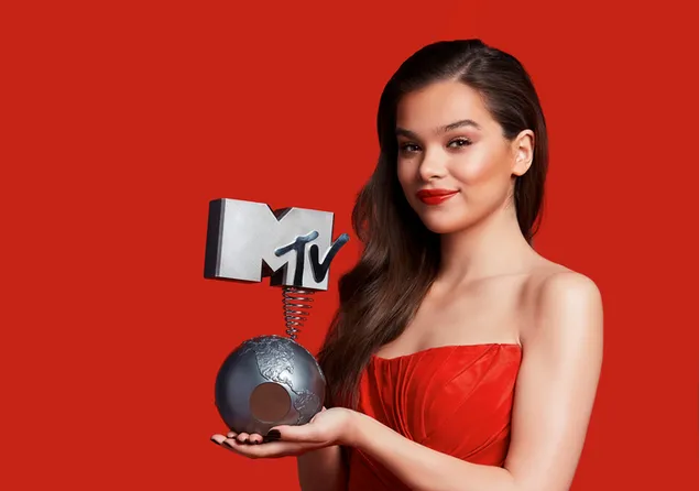 Hailee Steinfeld | Mtv Europe Music Awards Fotoshooting 4K Hintergrundbild