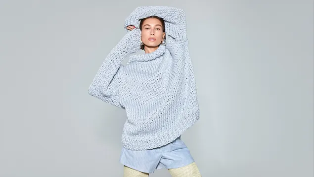 hailey baldwin x vogue shoot brgyry khnyd