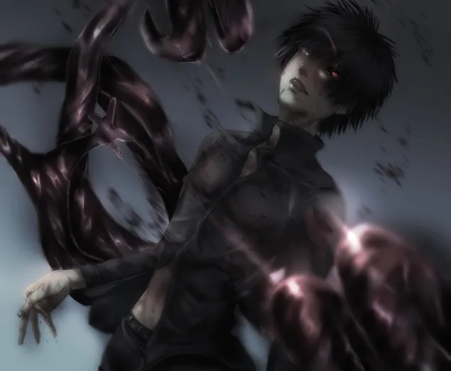 عادت ذاكرة Haise Sasaki HD خلفية