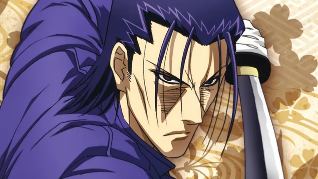 るろうに剣心の斎藤一 4K 壁紙