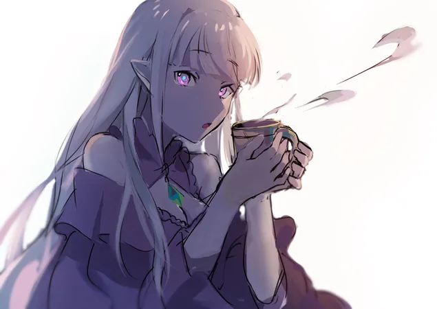 חצי שדון אמיליה 2K טפט