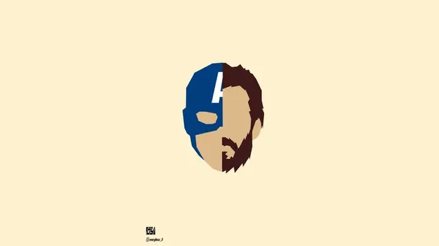 Taustakuva Puolet Kapteenissa ja Puolet Steve Rogersissa HD