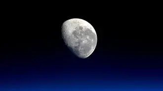 Meia-lua 4K papel de parede