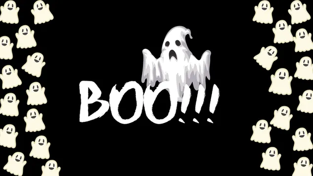 ฮัลโลวีน - Boo 4K วอลเปเปอร์