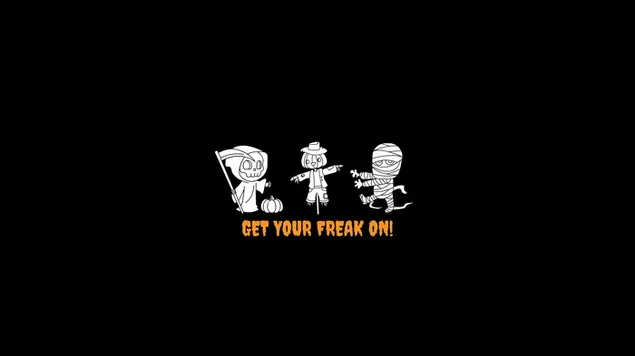 Halloween - Get Your Freak On! 4K wallpaper