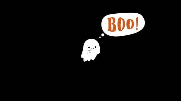 Halloween - Ghost Boo, Minimalist download