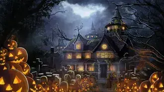 Halloween - Rumah Berhantu 4K wallpaper