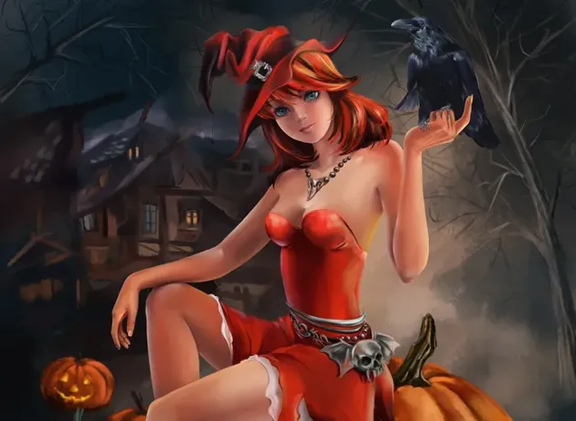 Halloween Hot Witch 