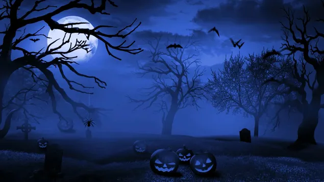 Halloween-kerkhof