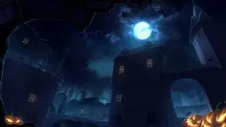 Casa Monstrulor de Halloween HD imagine de fundal