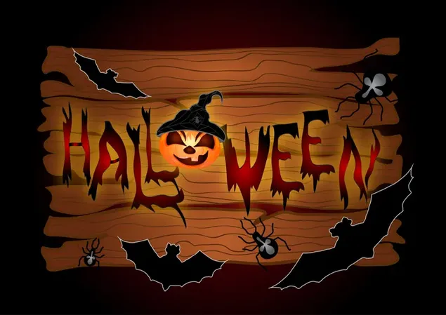 ハロウィーンのポスター 4K 壁紙
