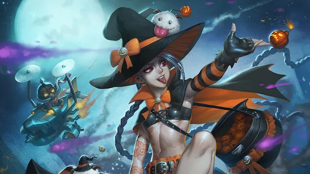 Halloween Witch 'Jinx' - League of Legends [LOL]