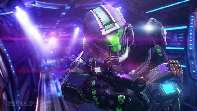 Halo 3: ODST (Orbital Drop Shock Troopers) - Shock Trooper 4K טפט