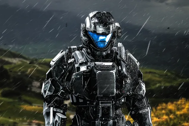 Halo 3: ODST (Orbital Drop Shock Troopers) - Soldaat 2K muurpapier