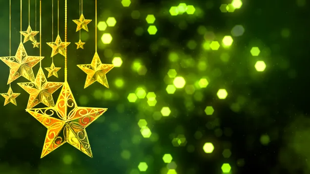 Hanging Christmas ornaments - Stars