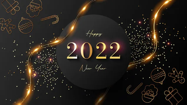 Happy 2022 new year download