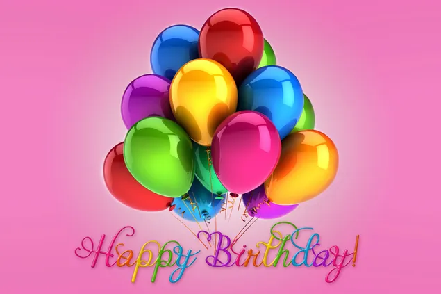 Tillykke med fødselsdagen balloner download