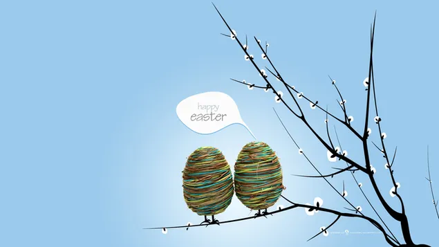 تخم مرغ عید پاک کاغذدیواری  HD