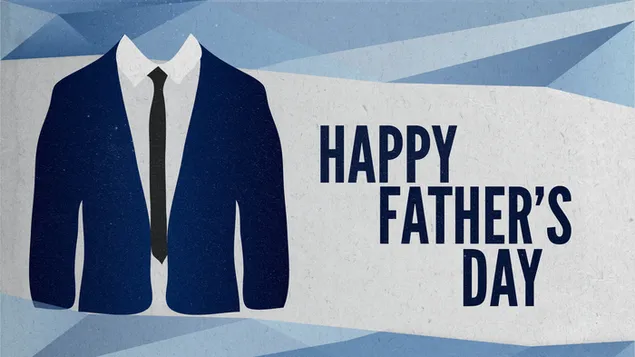 Alles Gute zum Vatertag - Papa-Anzug HD Hintergrundbild