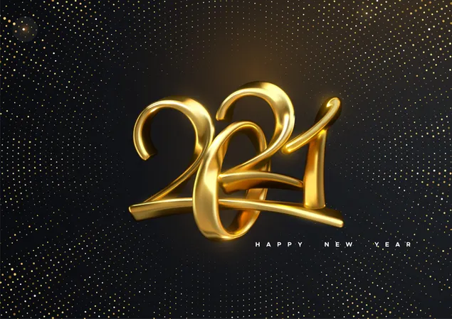 Happy Golden New Year 2021