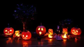Fröhliches Halloween 1 4K Hintergrundbild