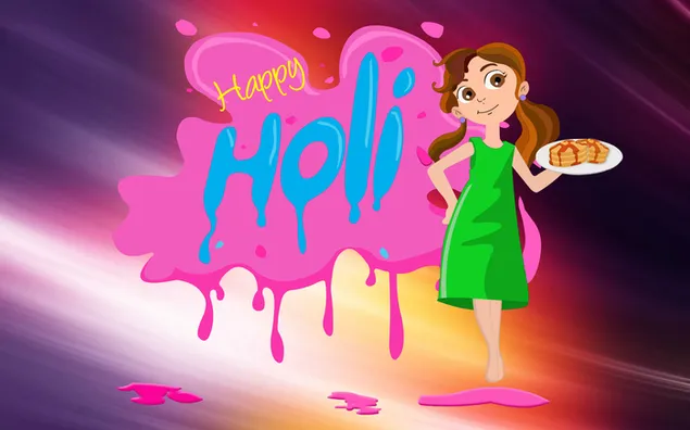 Chúc mừng Holi cho tất cả các bạn và bạn bè của bạn tải xuống