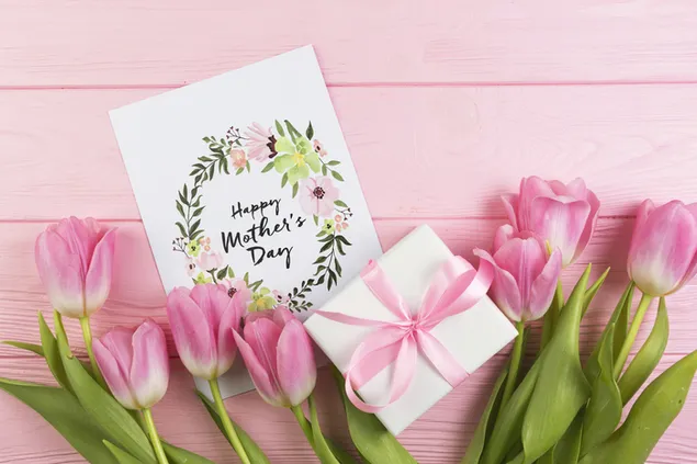 Happy Mother's Day Note and Gift Box