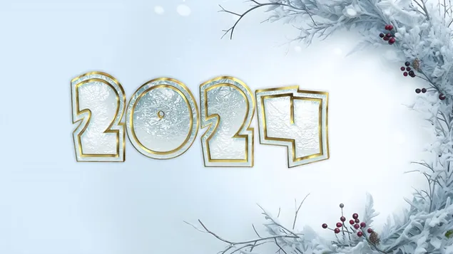 muat turun selamat tahun baru 2024 emas