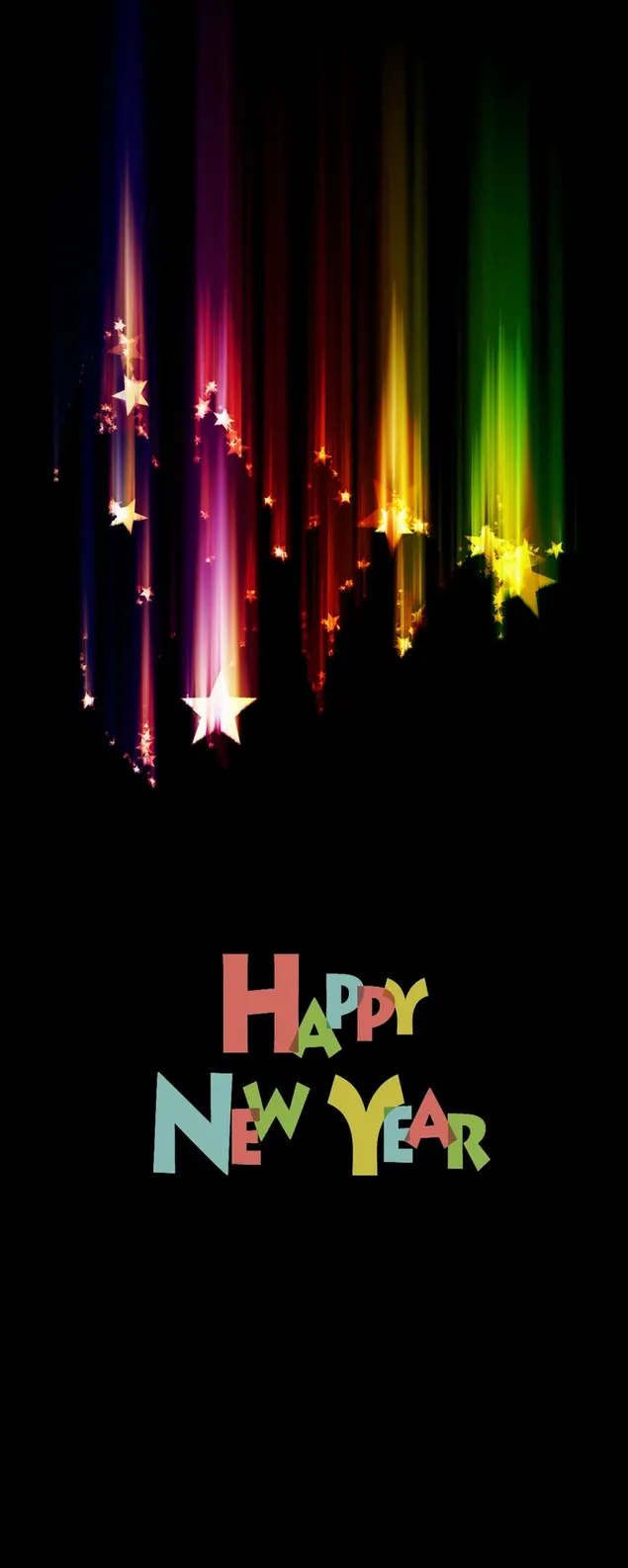 Слика за прославу посебног дана срећне Нове године у зеленој, црвеној и различитим бојама 4K позадина