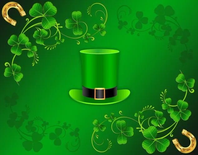 Selamat hari topi hijau Saint Patrick unduhan