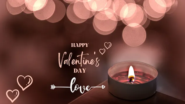 情人节快乐，我爱你 4K 壁纸