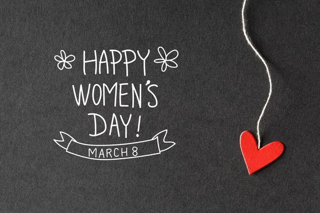 Alles Gute zum Tag der Frauen! (8. März) 4K Hintergrundbild