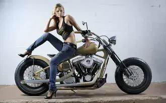 harley-davidson a blondynka stahnout