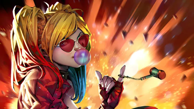 Harley Quinn (DC) 超级反派漫画 4K 壁纸