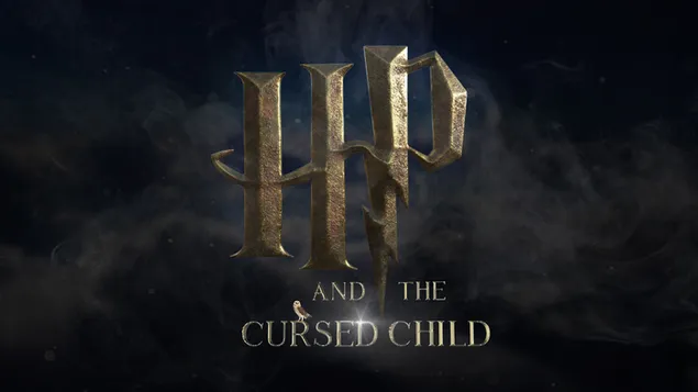 harry potteri ja neetud lapse logo on inspireeritud varasematest harry potteri filmidest. allalaadimine