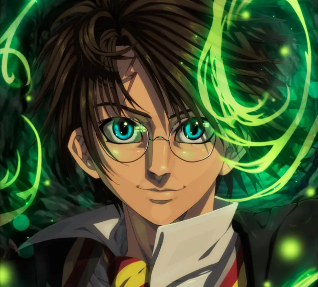 نسخه انیمه هری پاتر کاغذدیواری  HD