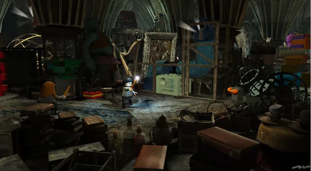 Hình nền Harry Potter Magic Light HD