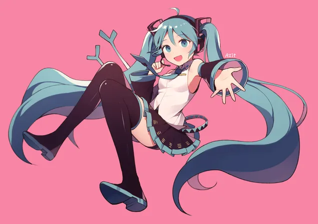 Vocaloid的初音未来 2K 壁纸
