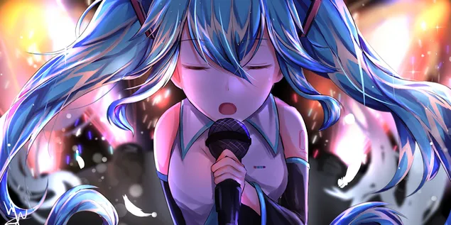 Hatsune Miku Live Audition 4K bakgrund