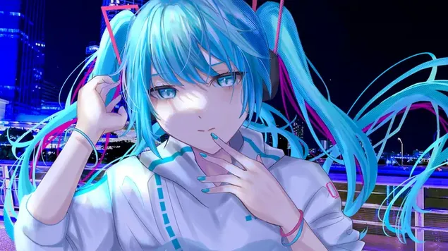 Taustpilt Hatsune miku kiusamine 2K