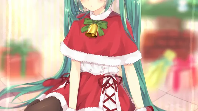 Hatsune niña de Navidad