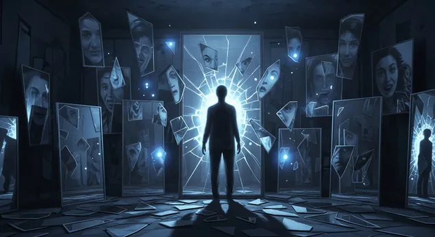 kummituspeilit halloweenille: varjon matka sarkyneiden itsejen lapi lataa