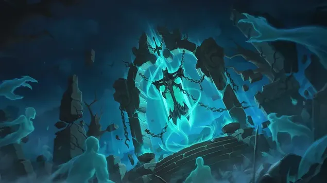 haunted tomb (worldwalker shadow isles) - league of legends (lol) stahnout