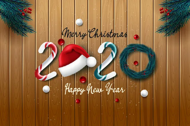 Muat turun Selamat menyambut Krismas dan Tahun Baru 2020 yang indah
