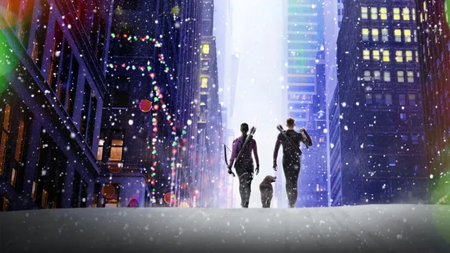 Gavião Arqueiro Série Disney: Clint Barton & Kate Bishop 4K papel de parede