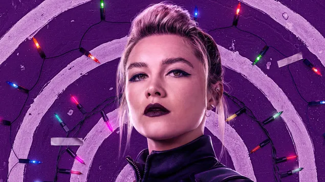 Gavião Arqueiro - Yelena Belova 4K papel de parede